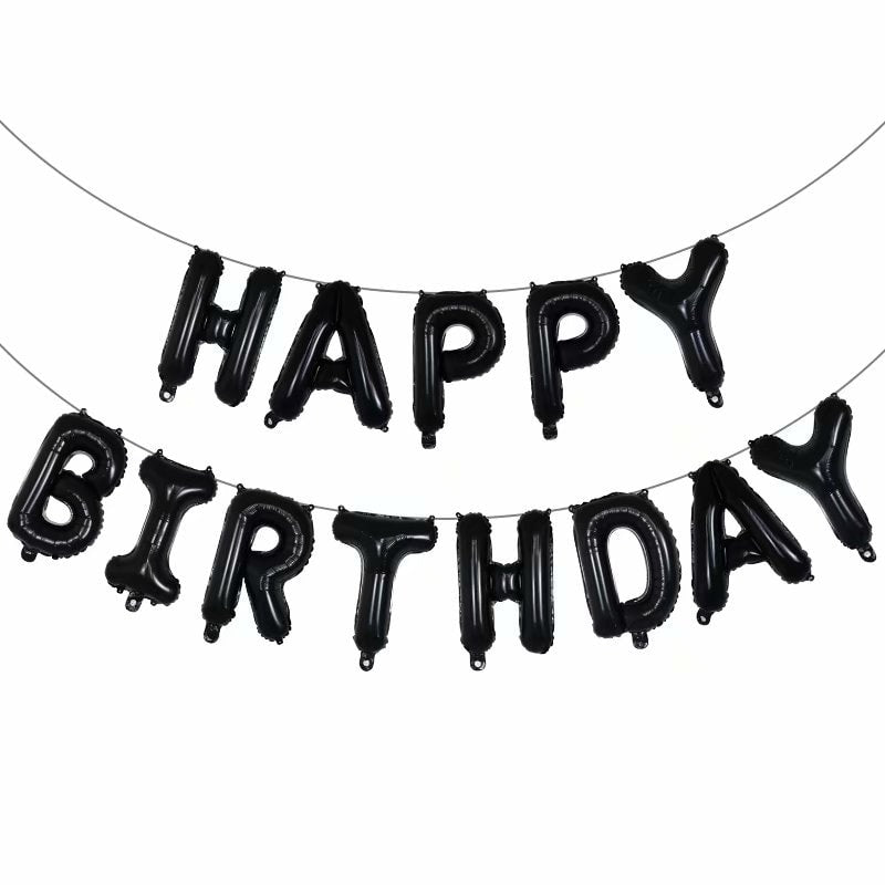 Happy Birthday Foil Banners