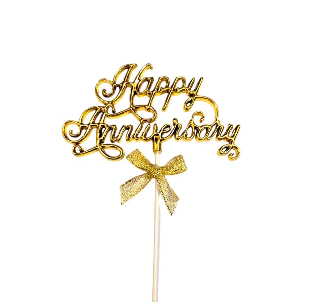 Anniversary Cake Toppers