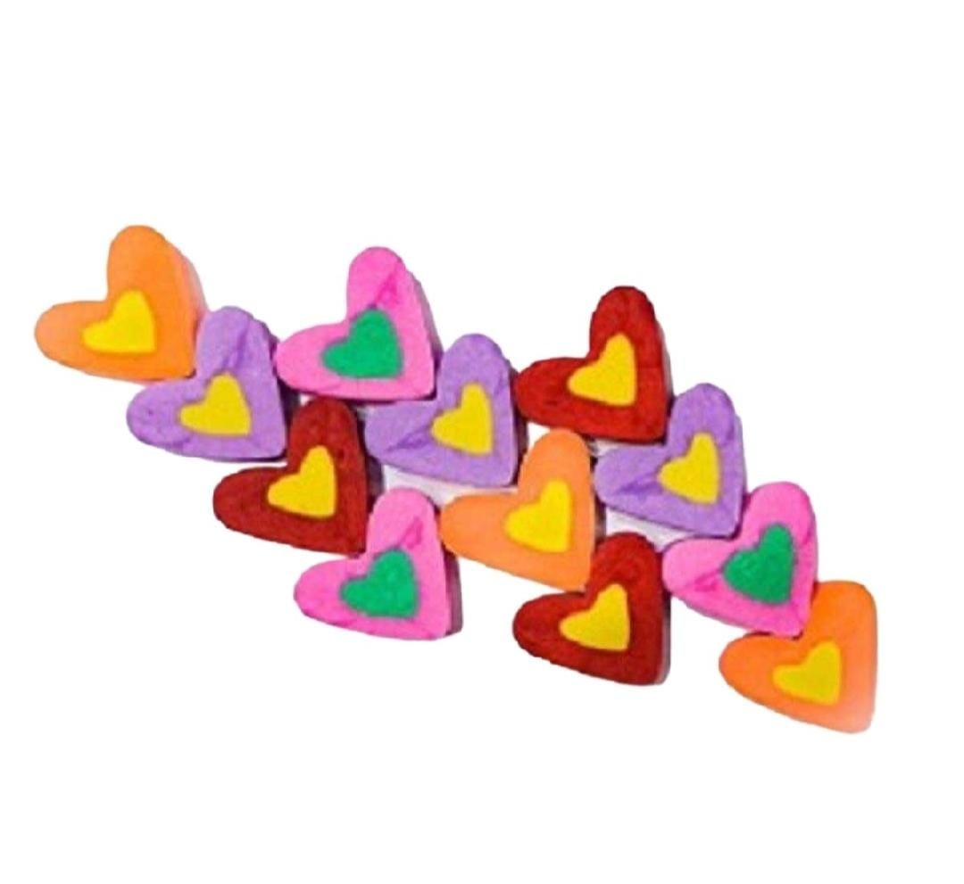 Deer eraser heart shape