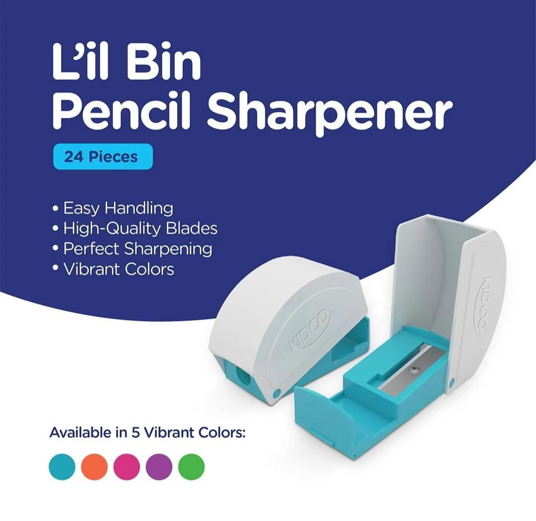 Bin pencil sharpener