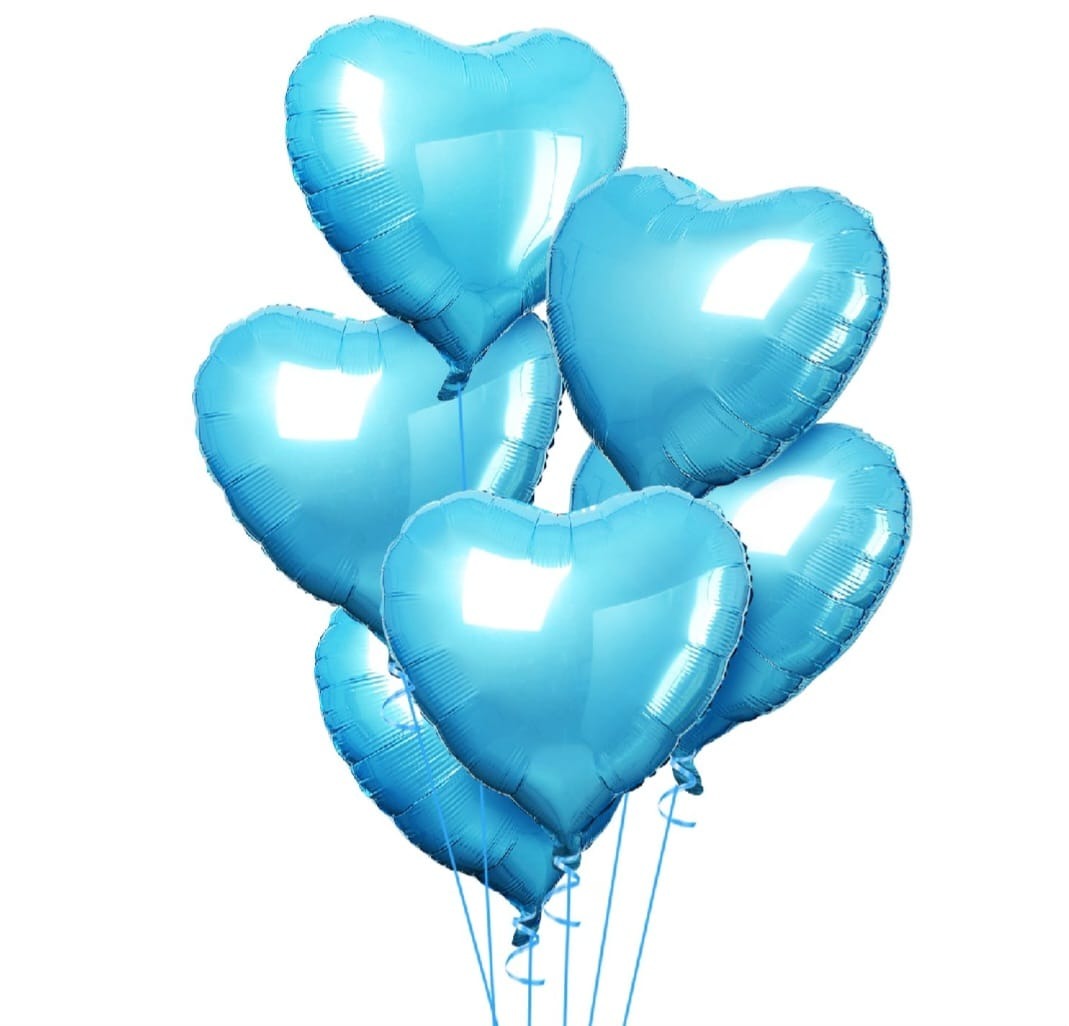 Foil heart shape balloons 18 inch
