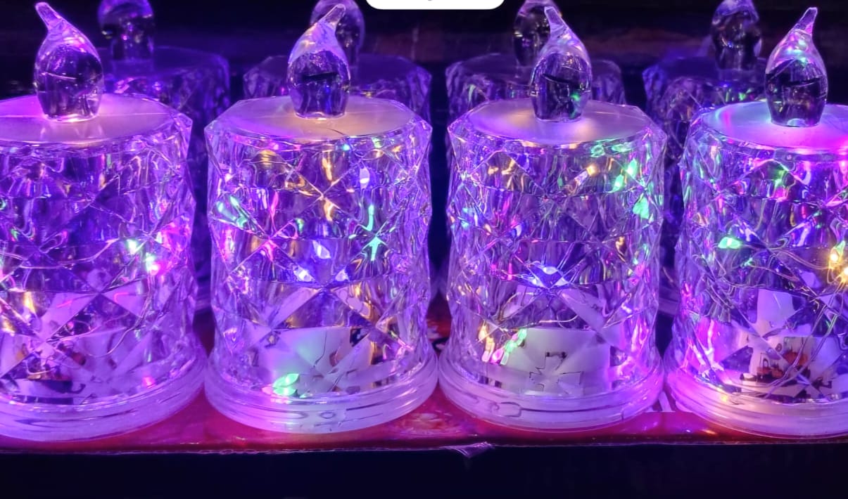 Led crystal Multi Fairy Lights Candles