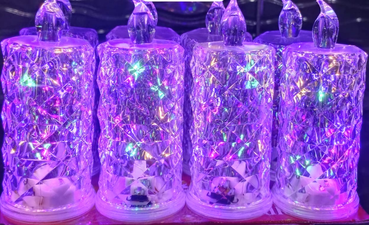 Led crystal Multi Fairy Lights Candles