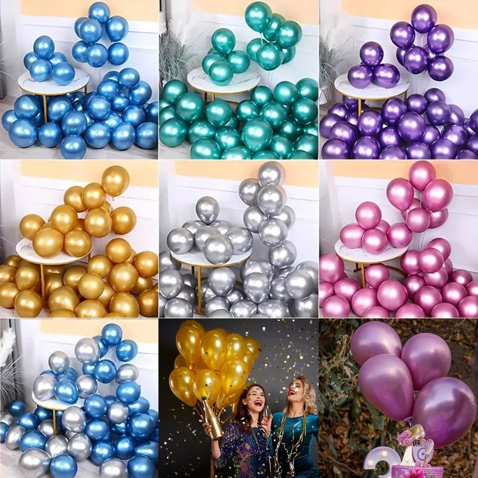 Metallic balloons 10' inch