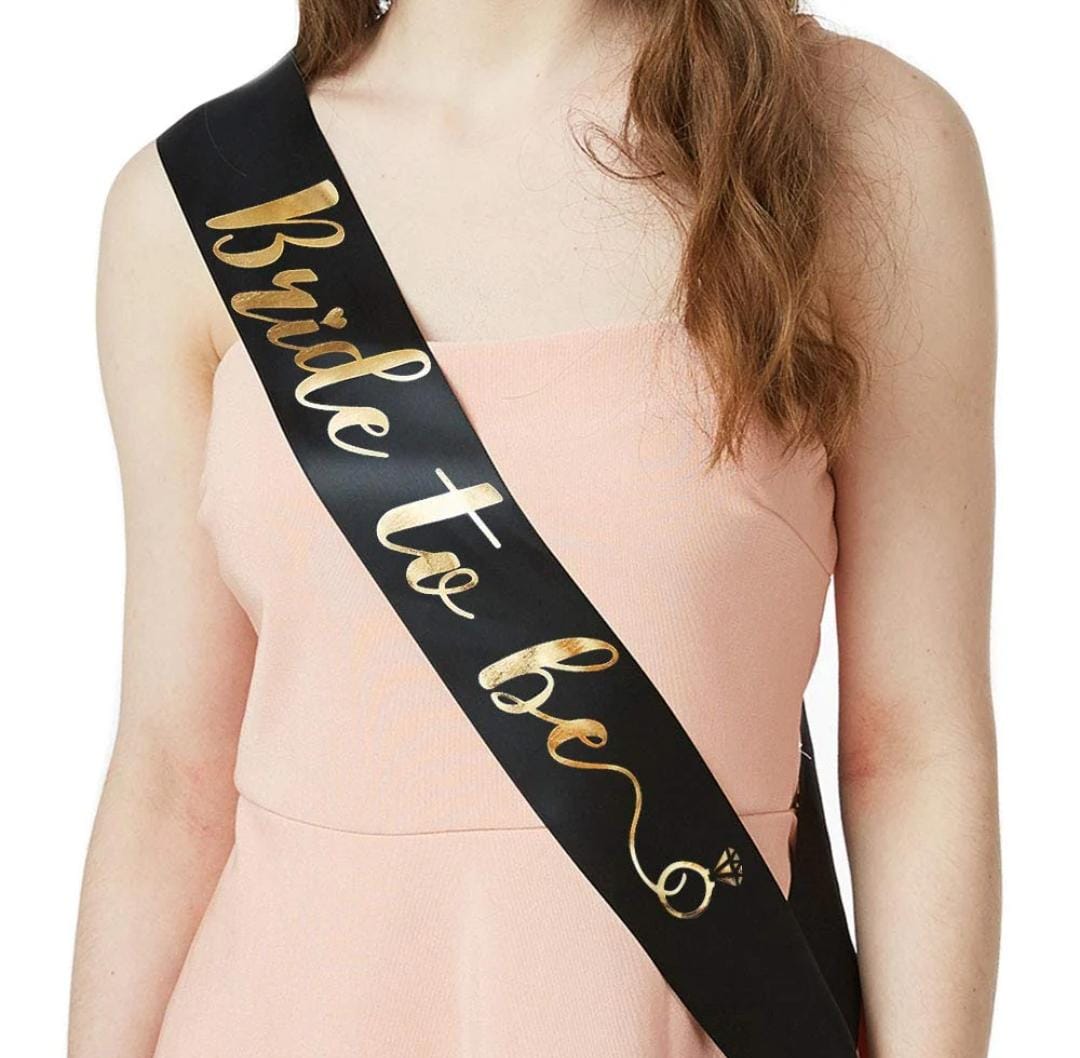 Bride TO Be Sash