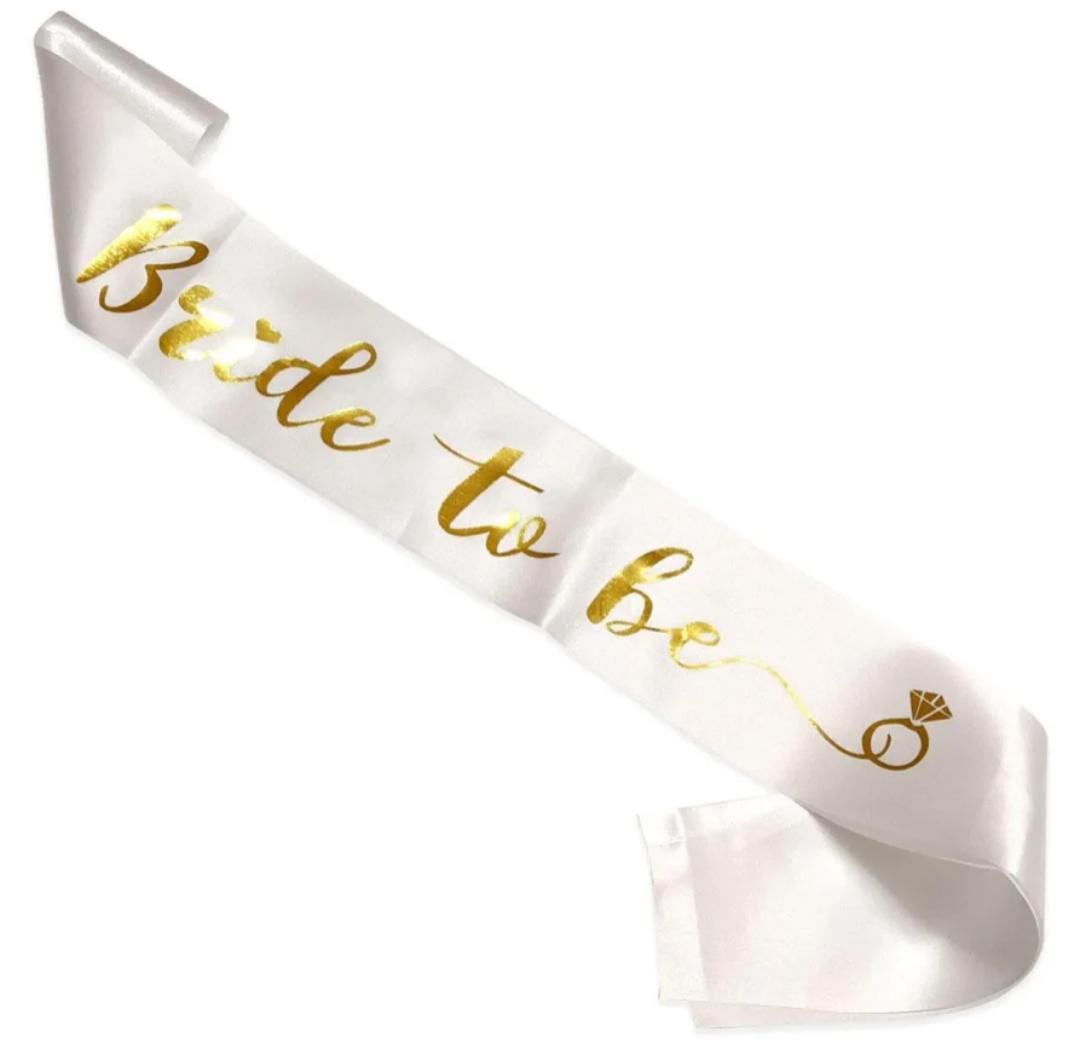Bride TO Be Sash