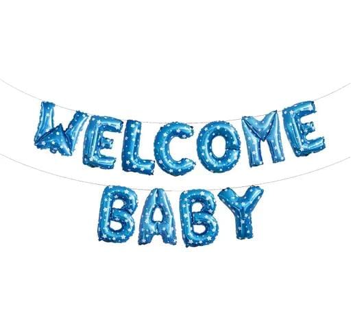 Welcome Baby Foil Banner