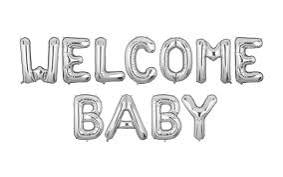 Welcome Baby Foil Banner