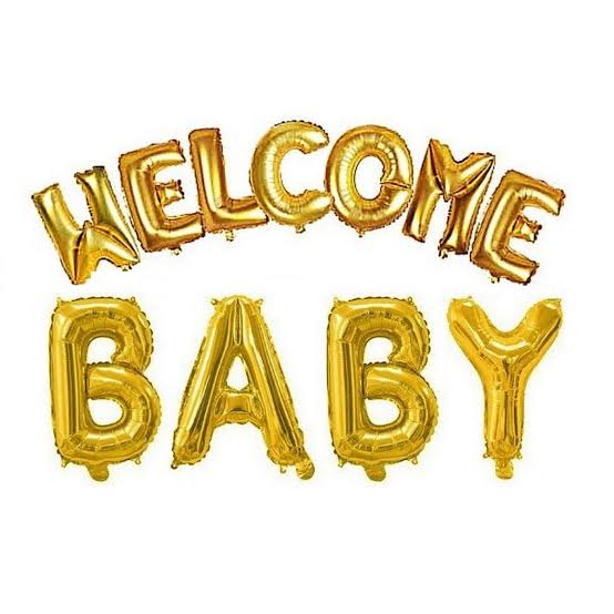 Welcome Baby Foil Banner