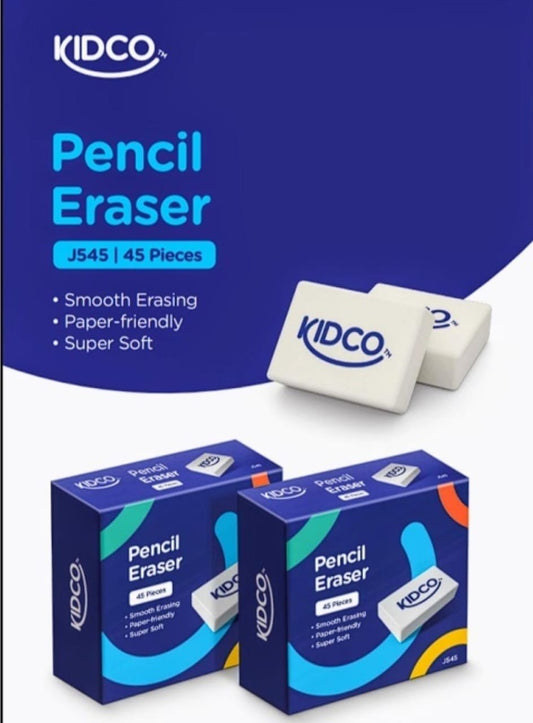 Kidco eraser 12 pieces