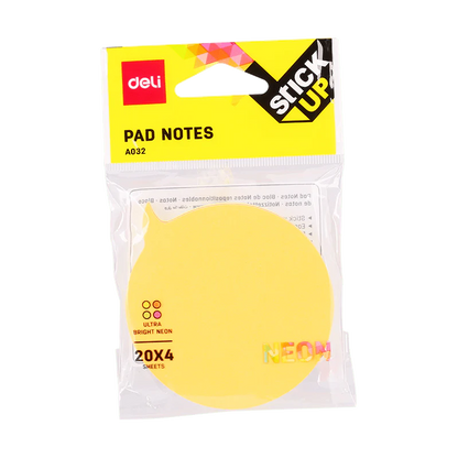 Deli Shaped Sticky Notes EA03202