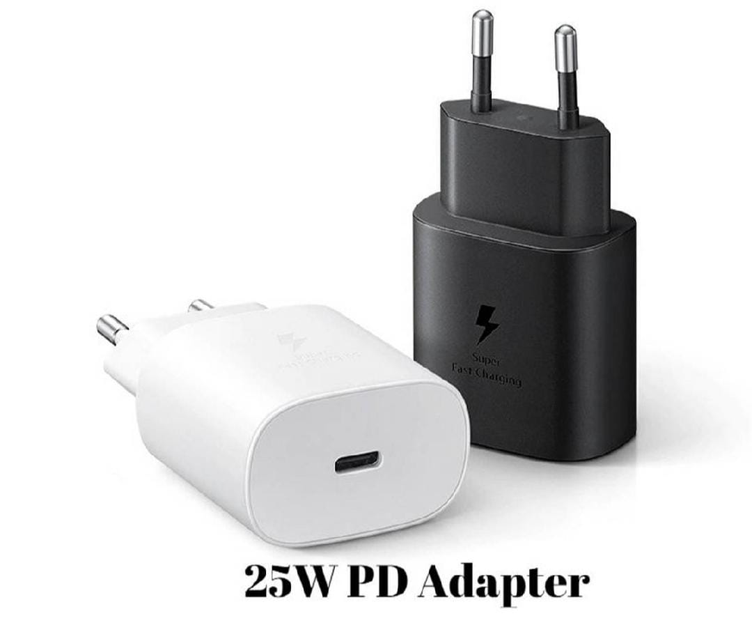 25W PD Fast Charger with Type-C to Type-C Support – Super Fast Charging Adapter