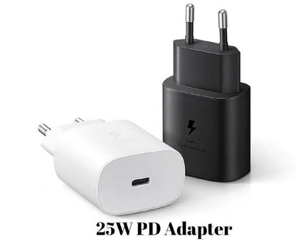 25W PD Fast Charger with Type-C to Type-C Support – Super Fast Charging Adapter