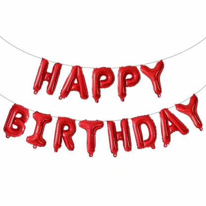 Happy Birthday Foil Banners