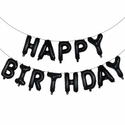 Happy Birthday Foil Banners