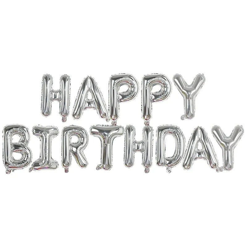 Happy Birthday Foil Banners