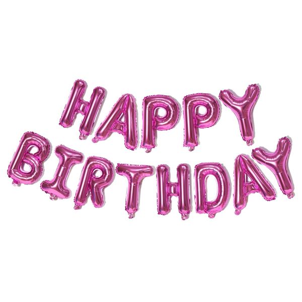 Happy Birthday Foil Banners