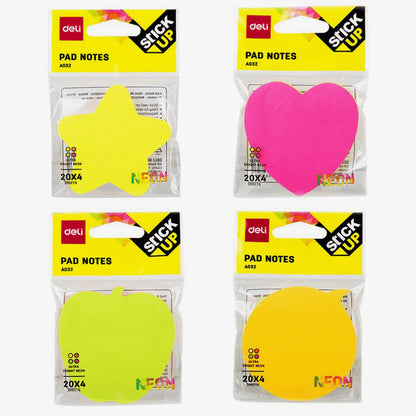 Deli Shaped Sticky Notes EA03202