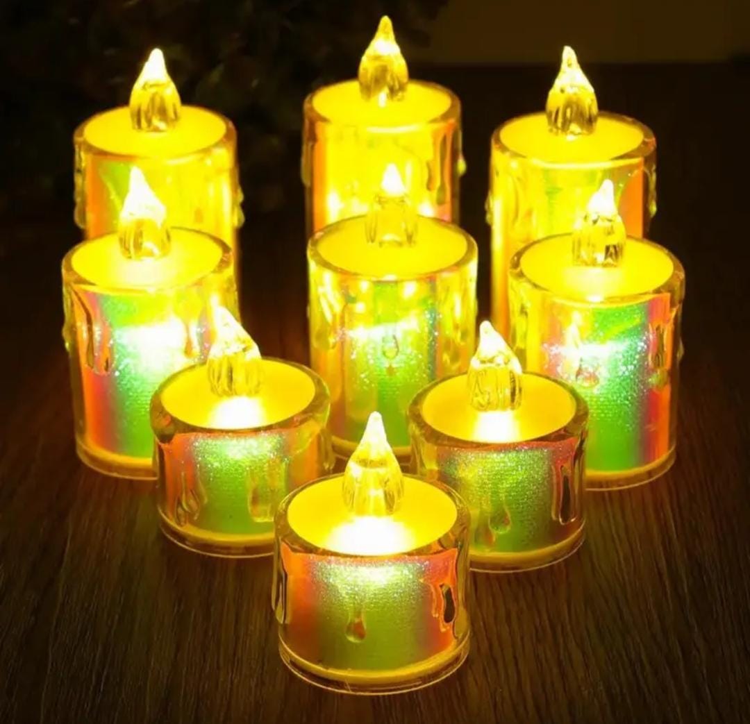 LED Crystal Magic Color Candles