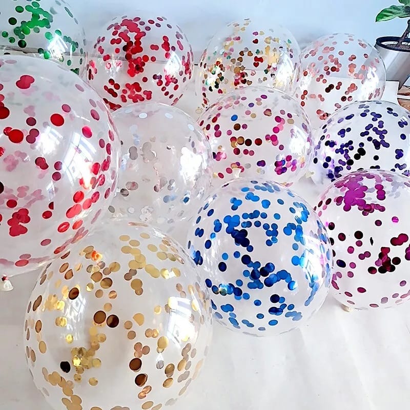 Confetti balloons