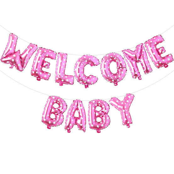 Welcome Baby Foil Banner
