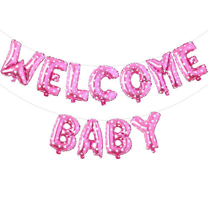Welcome Baby Foil Banner