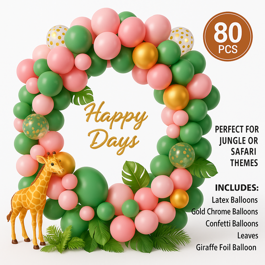 Jungle And Safari Theme ( 80 Pack)