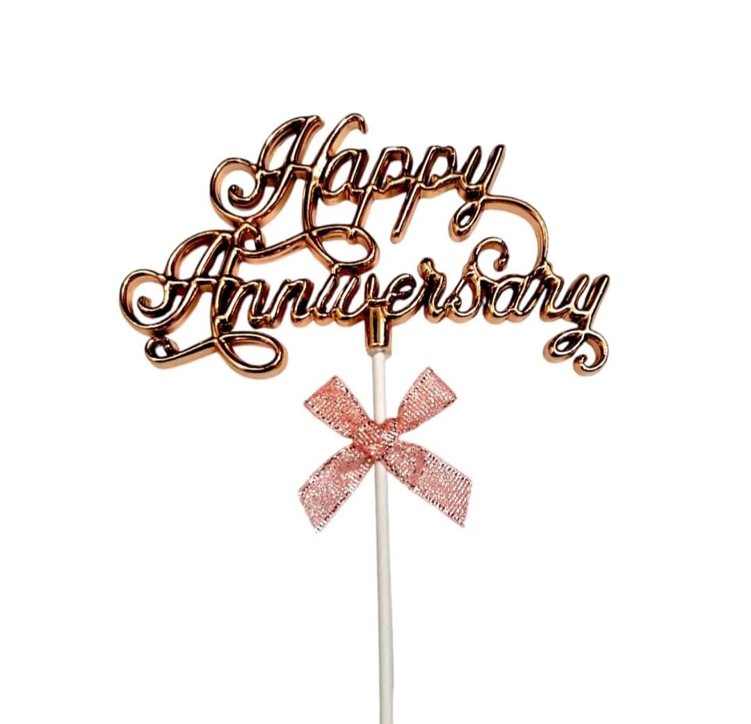 Anniversary Cake Toppers