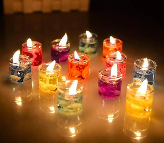 Fancy candles pack of 6