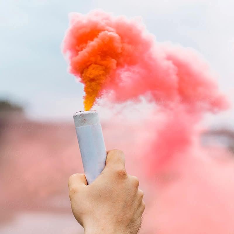 Colour Smoke Bomb Large ( pack of 3 )