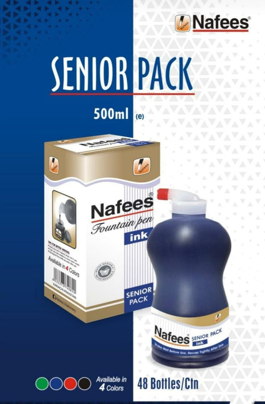 Nafees ink senior pack 500ml