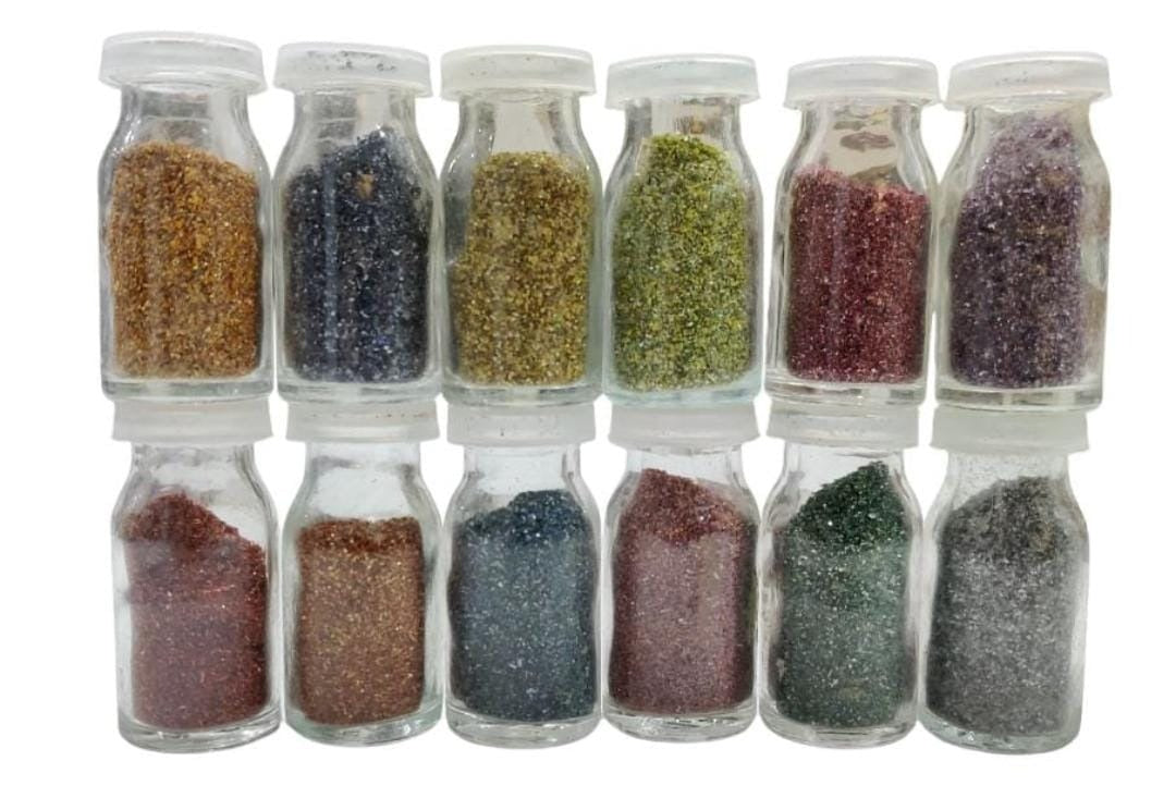 Glitter powder 12 pieces