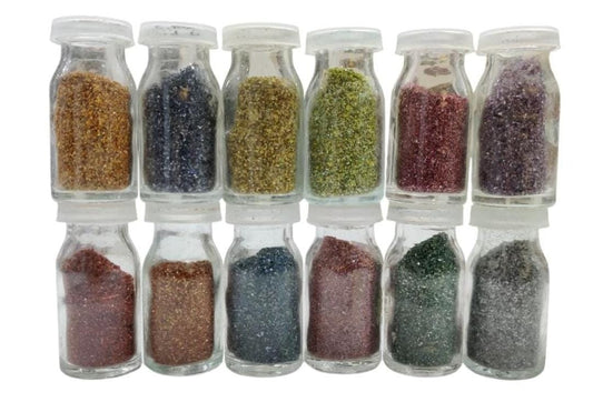 Glitter powder 12 pieces