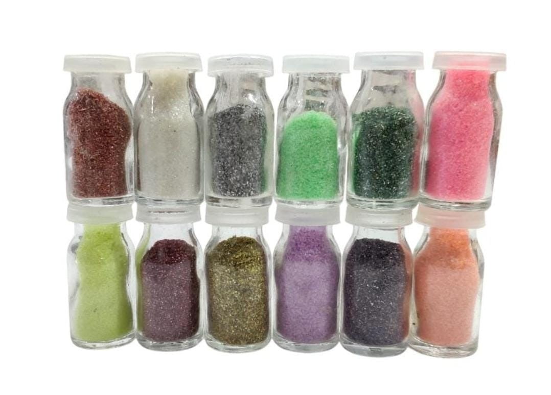 Glitter powder fluorescent 12 piece