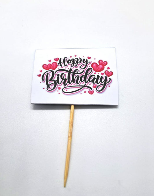 Happy birthday toppers