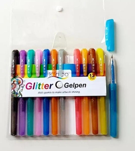Kidco Glitter gelpen 12 piece