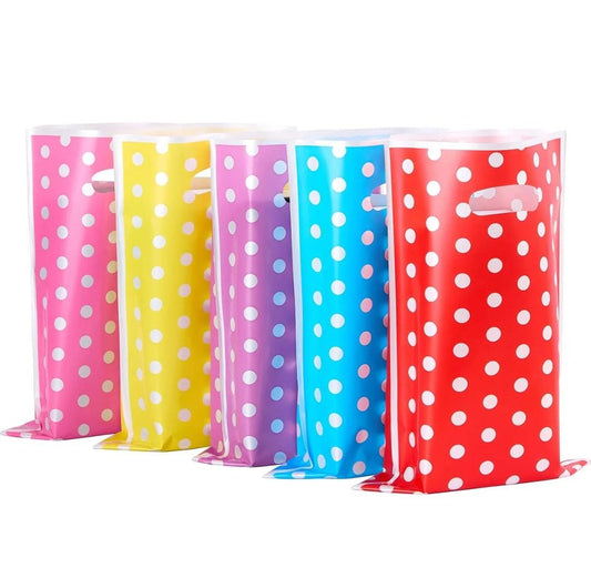 Polka Dot Printed Goody bags (pack of 10)