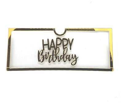 Happy Birthday acrylic Envelope