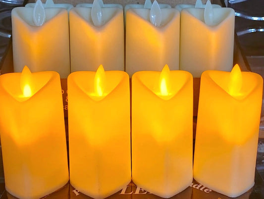 Led Heart Candle light