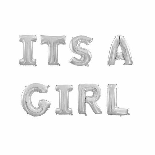 ITS A Girl foil banner