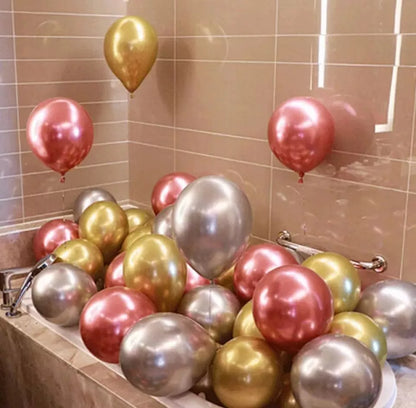 Metallic balloons 12' Inch