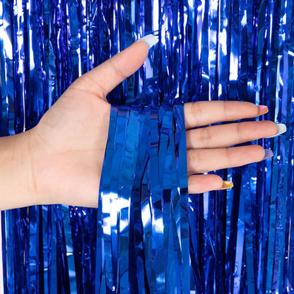 foil fringe curtain