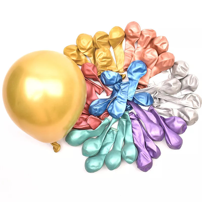 Metallic balloons 5' inch