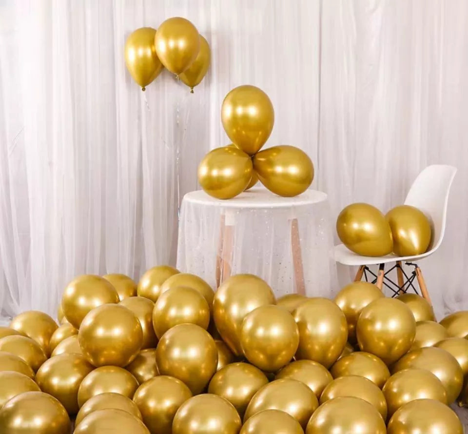 Metallic balloons 12' Inch