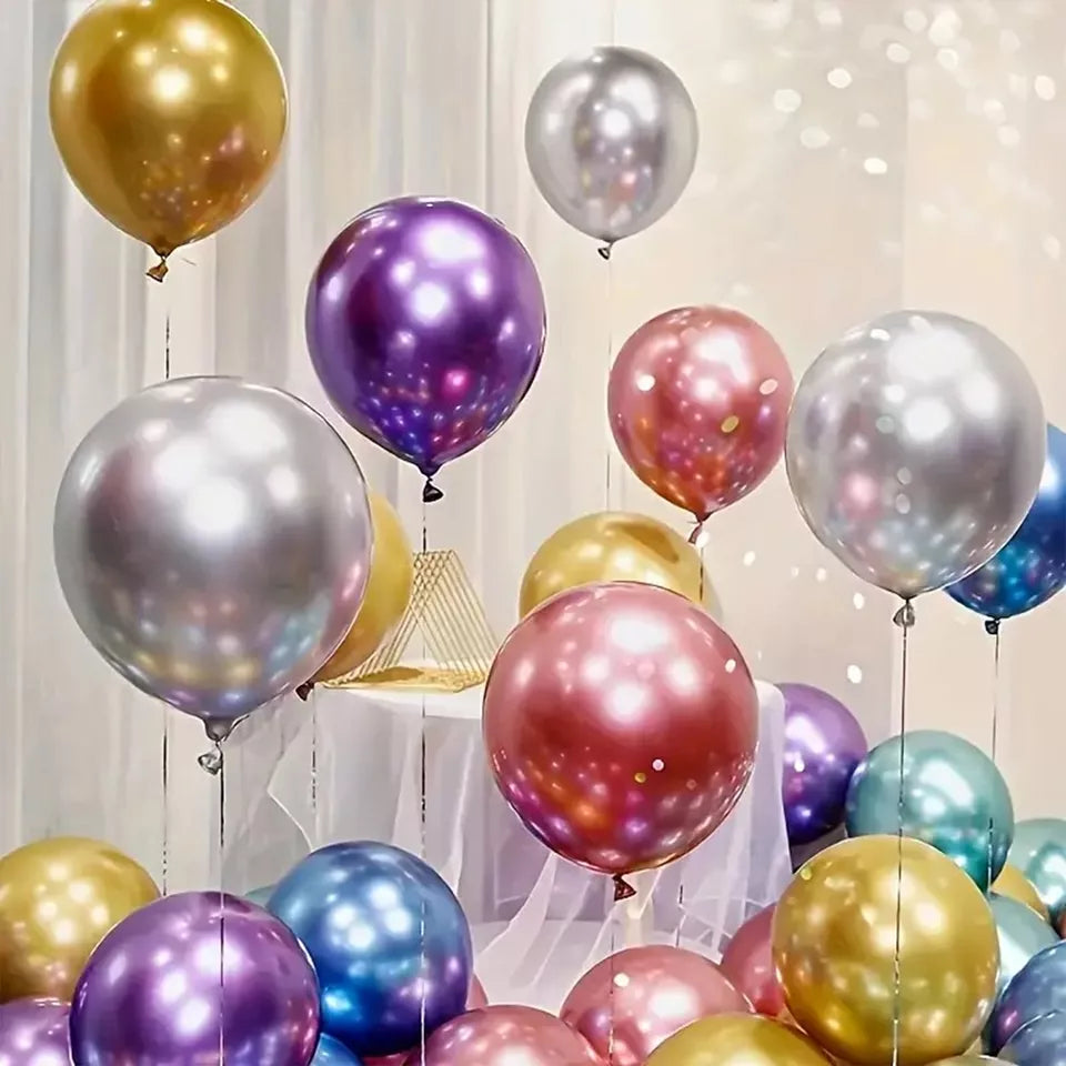 Metallic balloons 10' inch