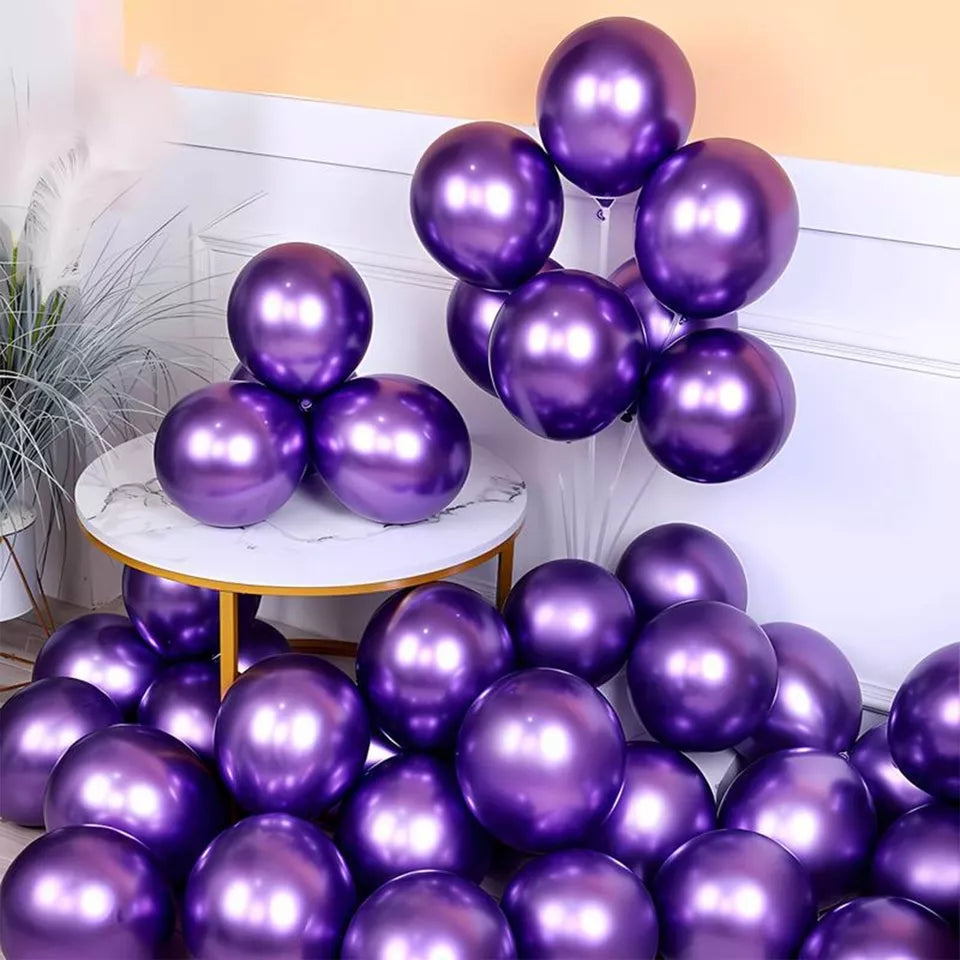 Metallic balloons 10' inch