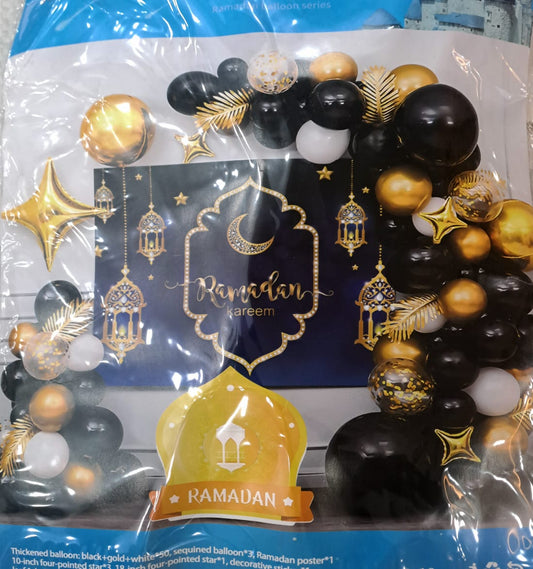 Ramadan Kareem Black/Golden Theme