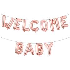 Welcome Baby Foil Banner